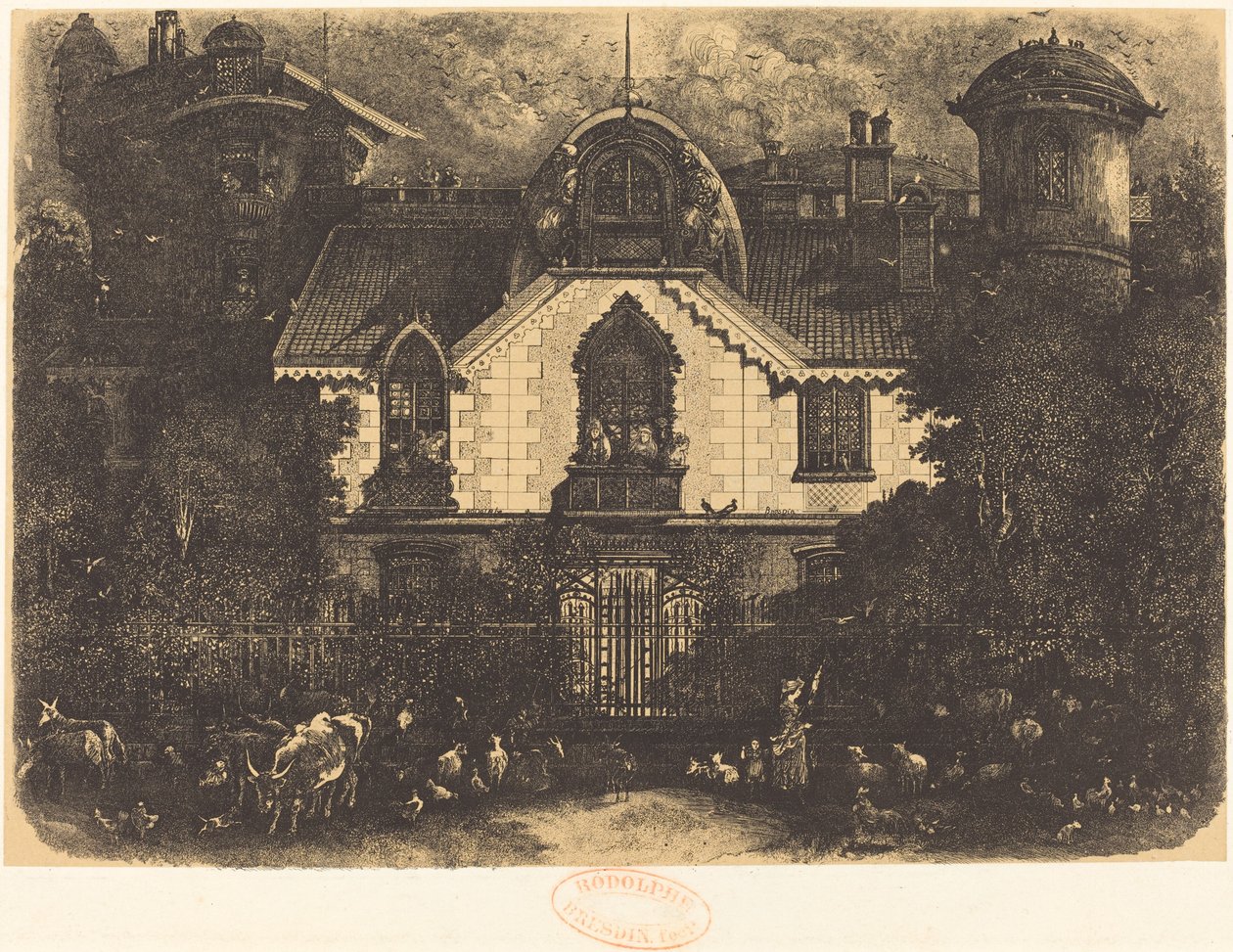 La casa incantata da Rodolphe Bresdin