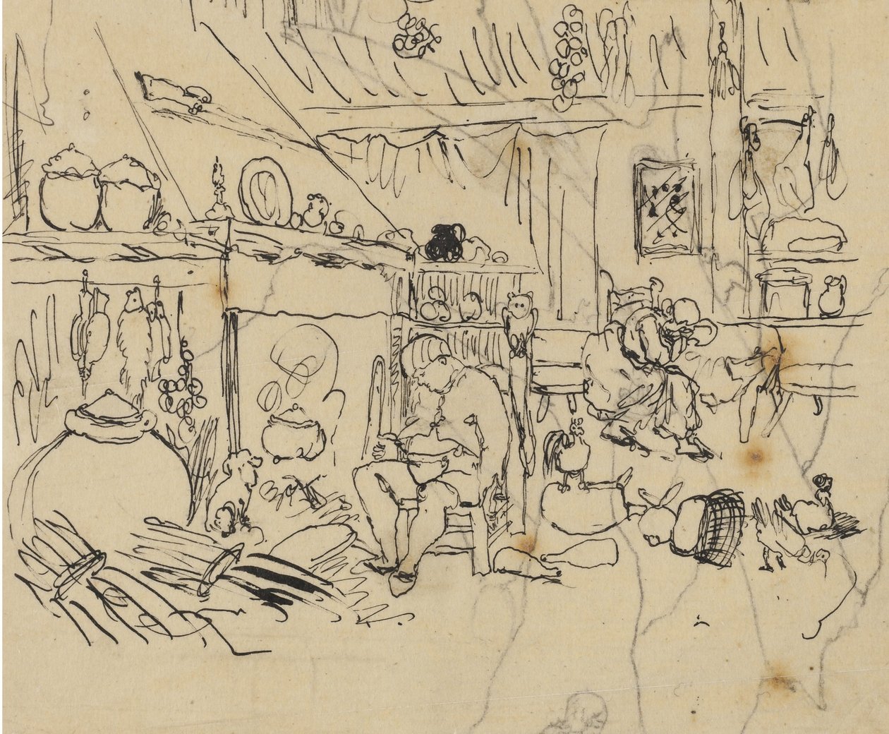 Miseria a casa da Rodolphe Bresdin