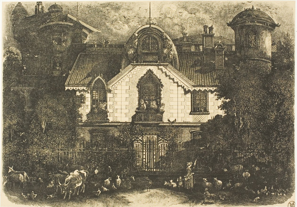 La casa incantata da Rodolphe Bresdin