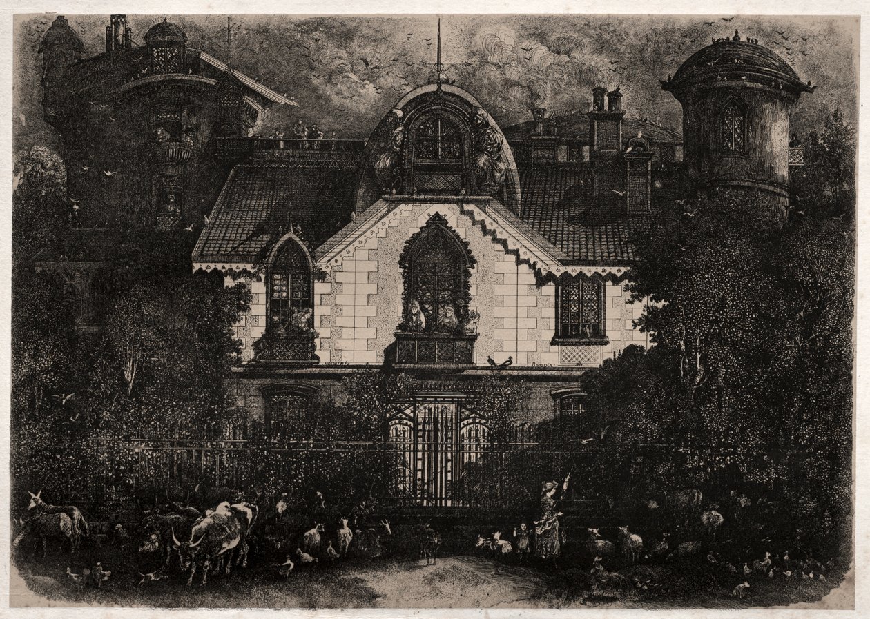 La casa incantata da Rodolphe Bresdin