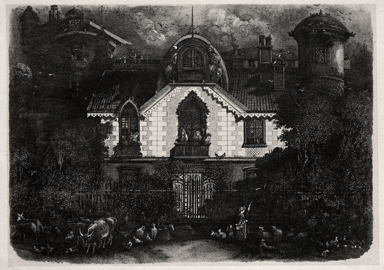 La casa incantata da Rodolphe Bresdin