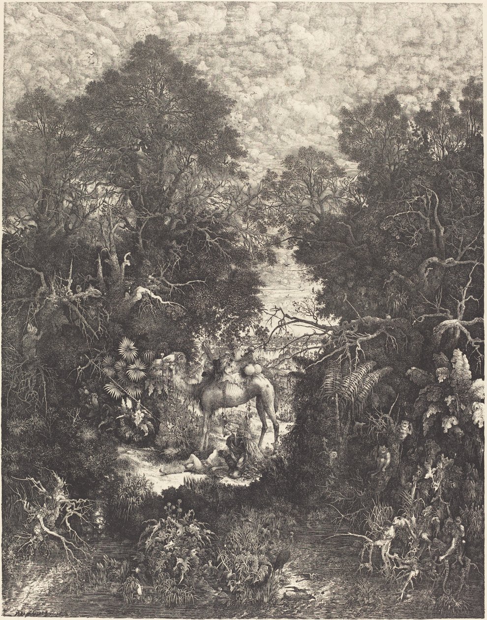 Il buon samaritano da Rodolphe Bresdin