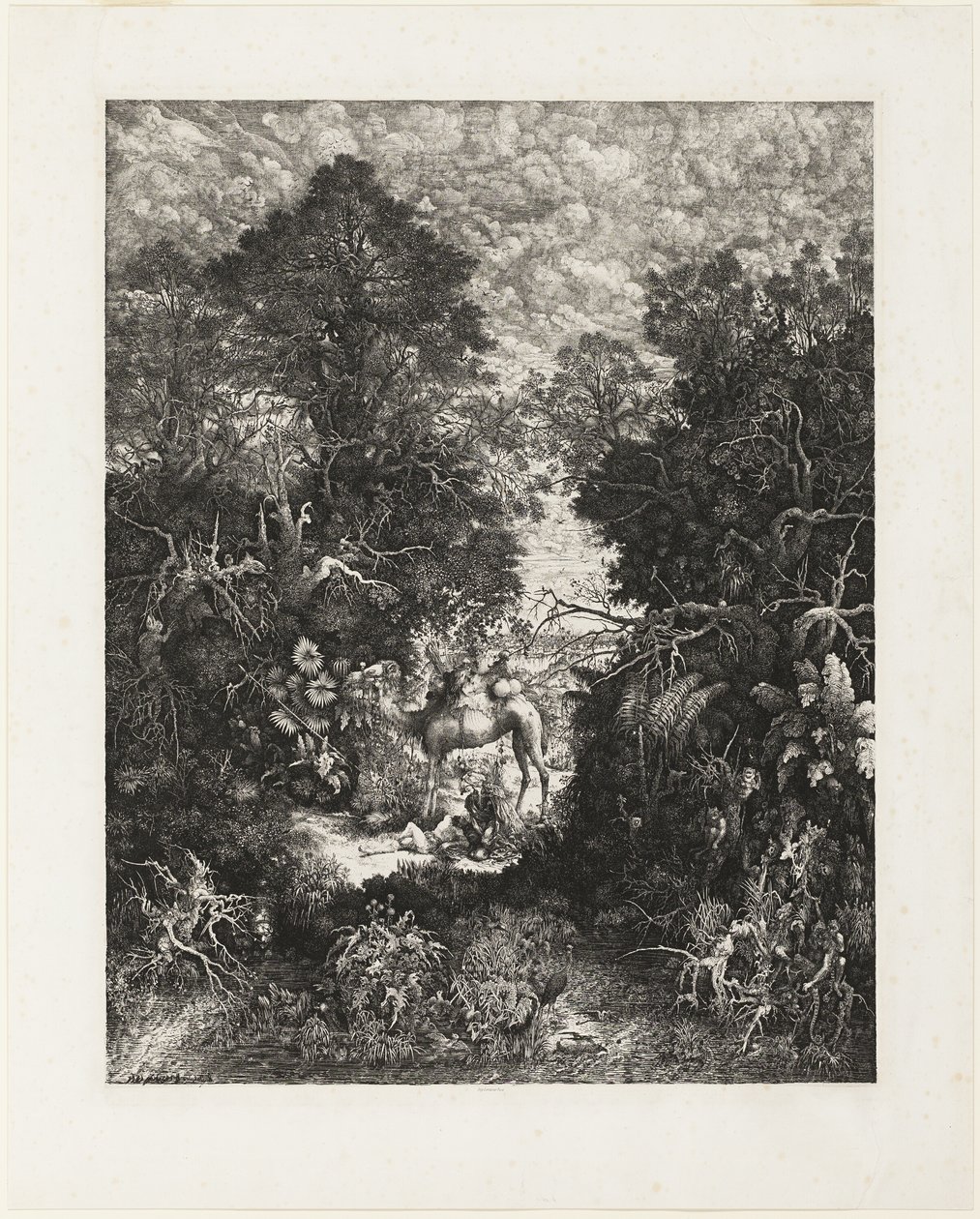 Il buon samaritano da Rodolphe Bresdin