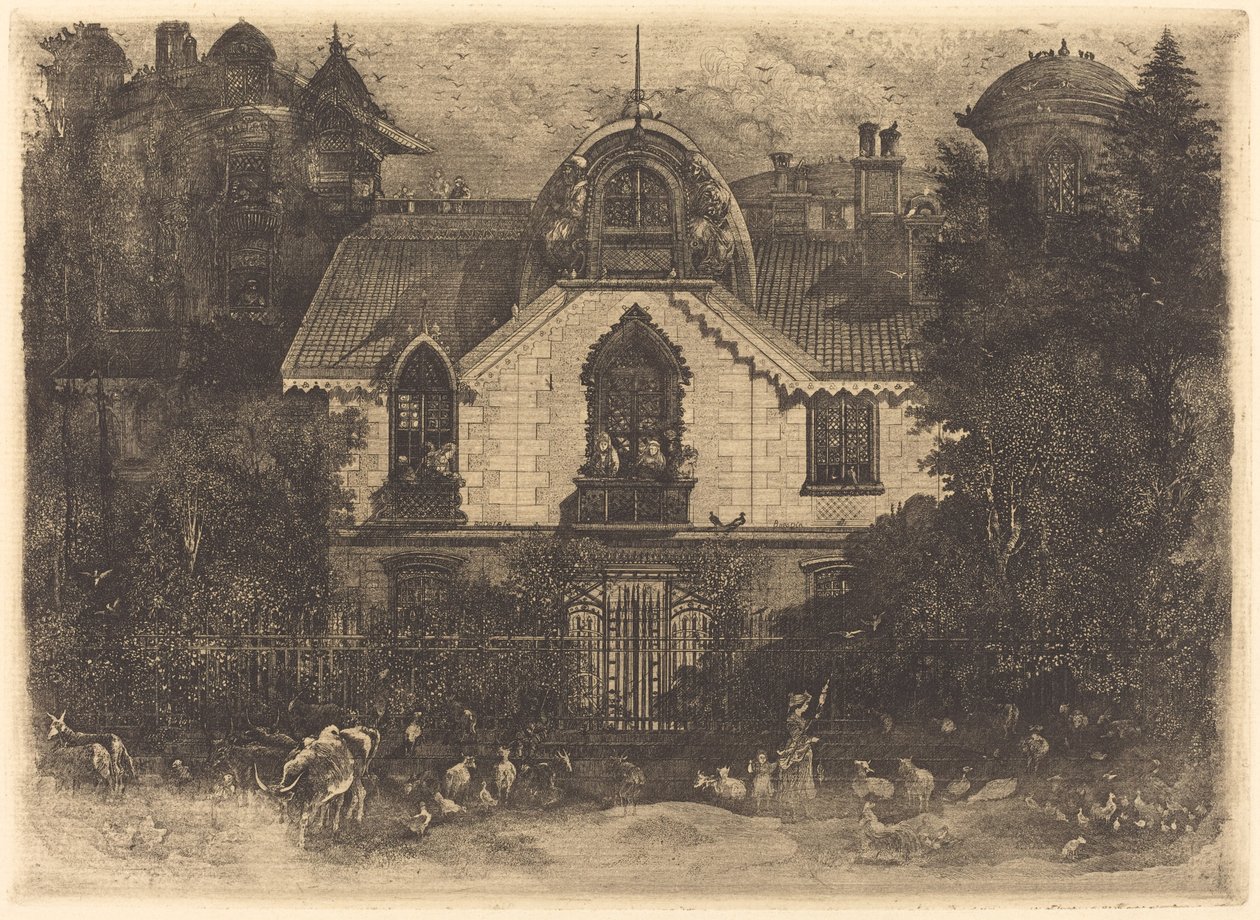 La casa infestata da Rodolphe Bresdin