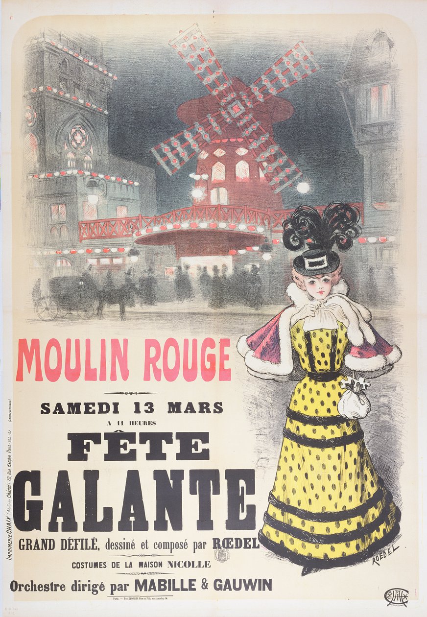 Poster pubblicitario per una 