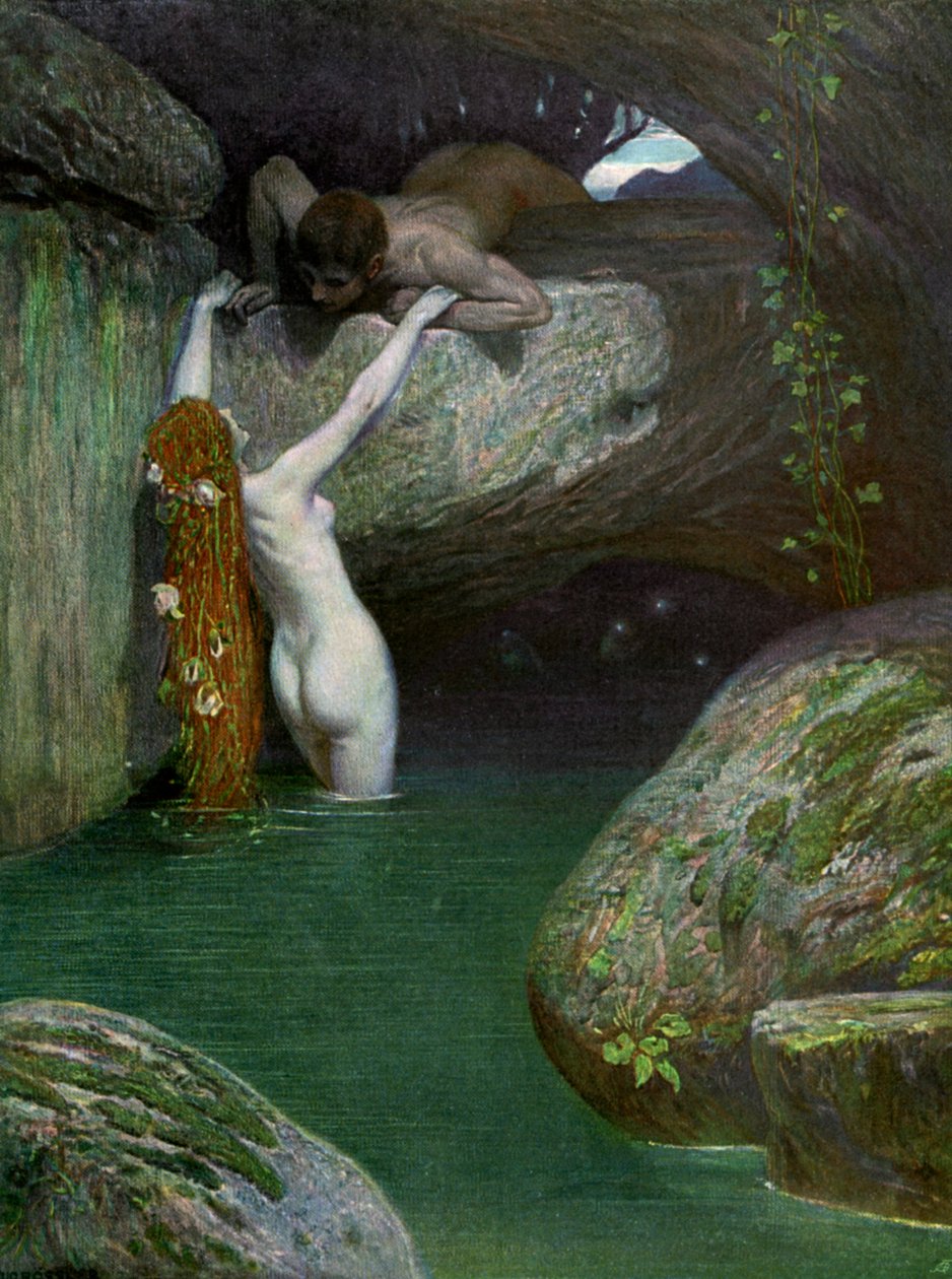 Nella grotta, 1902-1903 da Roessler