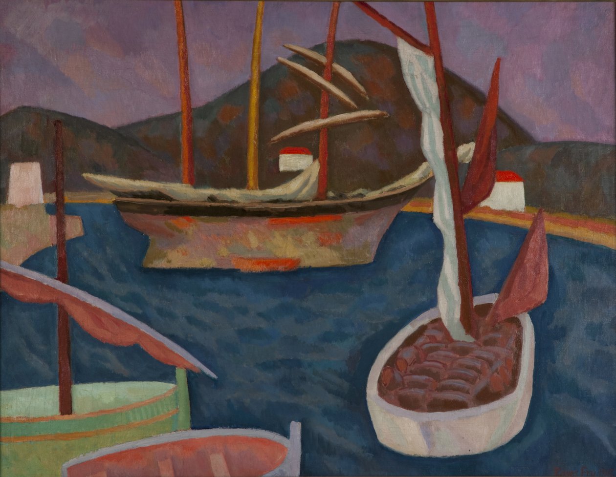 Barche in un porto da Roger Eliot Fry
