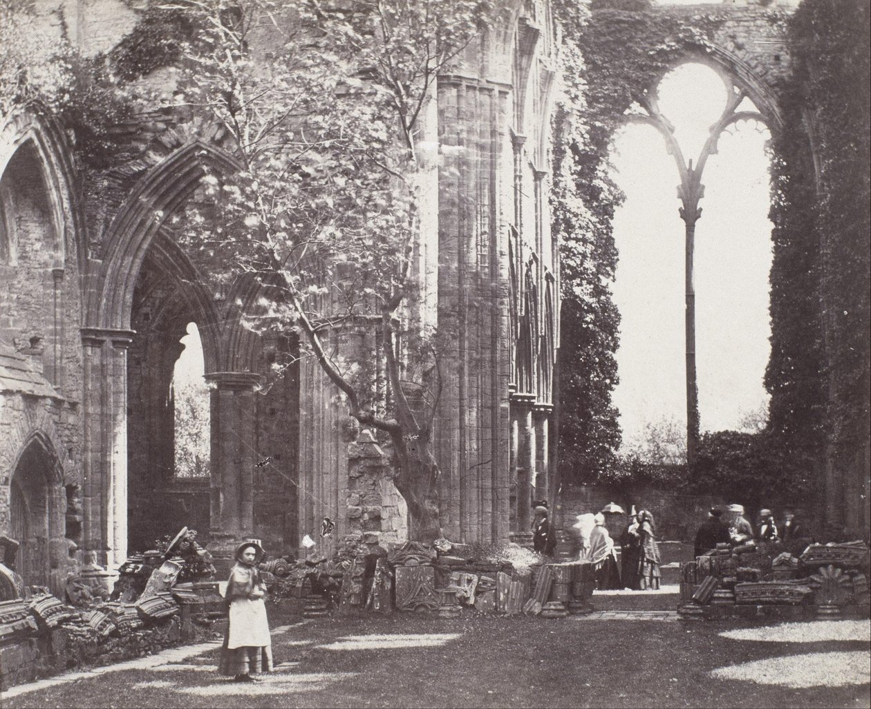 Interno - Abbazia di Tintern da Roger Fenton