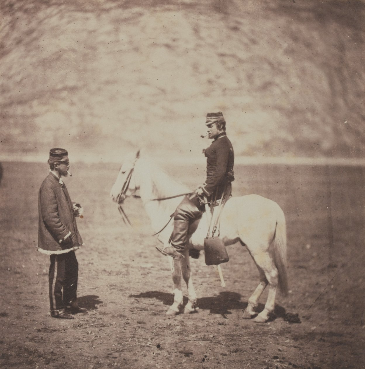La pipa della pace da Roger Fenton