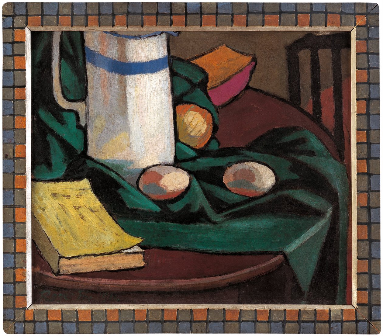 Natura morta - brocca e uova da Roger Eliot Fry