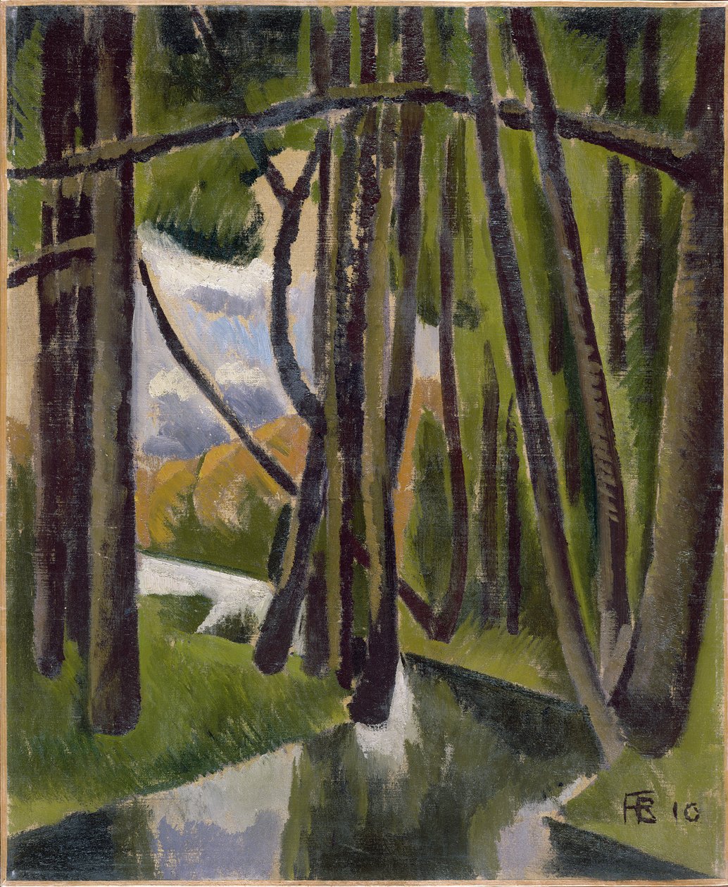 Sottobosco, 1910 da Roger de La Fresnaye