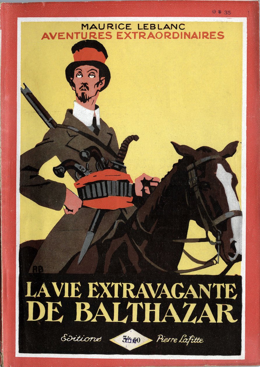 Copertina di "La vita stravagante di Balthazar". da Roger Broders