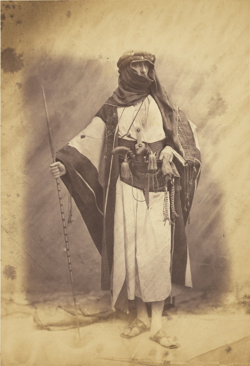 Capo arabo presso il quartier generale turco. da Roger Fenton