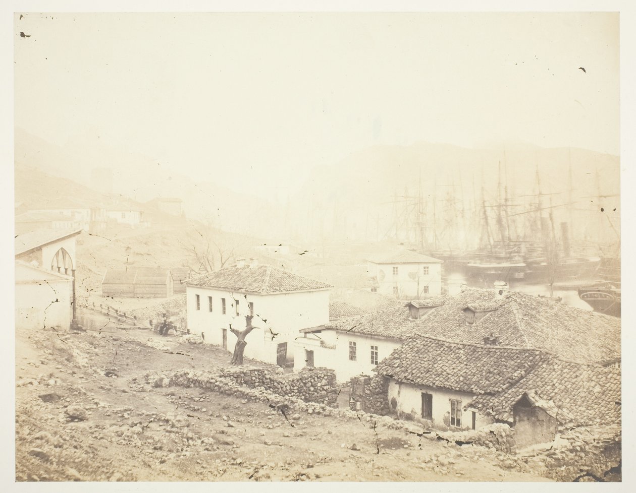Balaklava, vista verso il mare da Roger Fenton