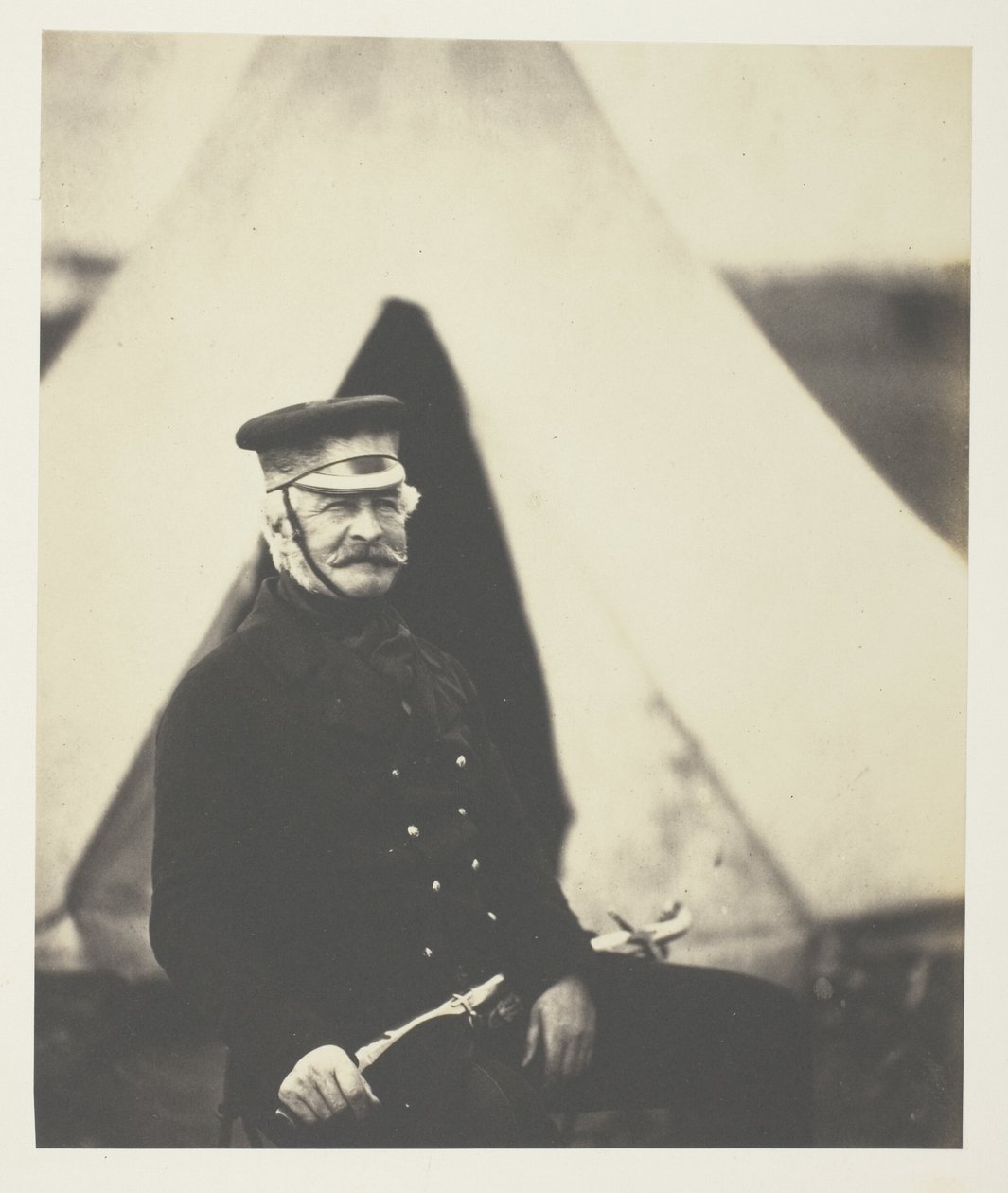 Tenente generale Sir Richard England, K.C.B. da Roger Fenton