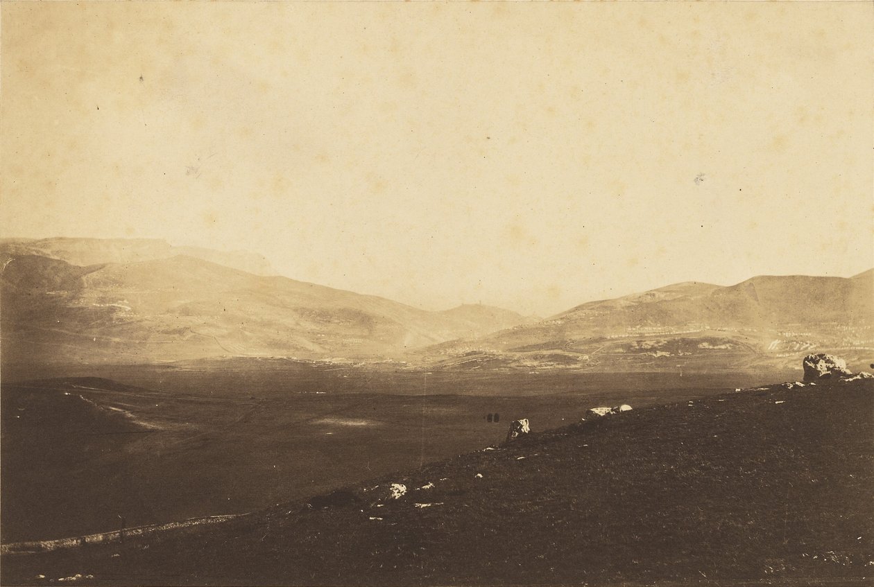 Pianure di Balaklava V. da Roger Fenton