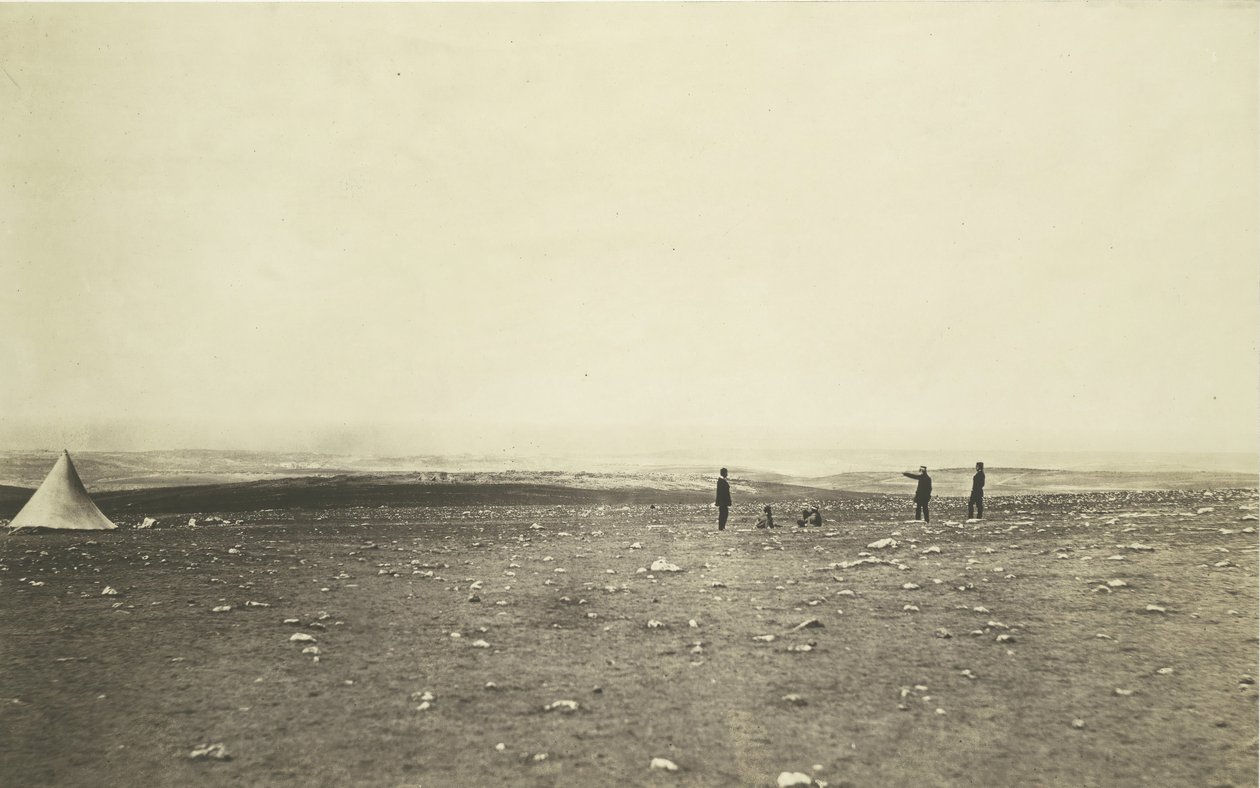 Sebastopoli dalla Collina di Cathcart, 1855 da Roger Fenton