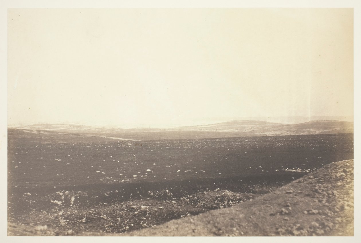 Sebastopoli, dalla batteria di mortai da Roger Fenton