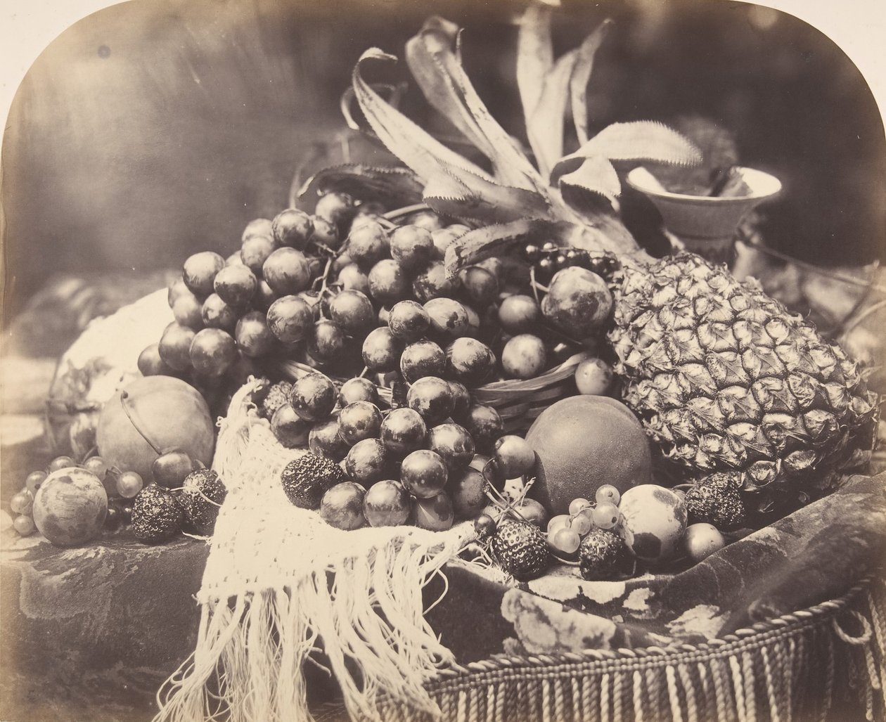 Natura morta con frutta, 1860 da Roger Fenton