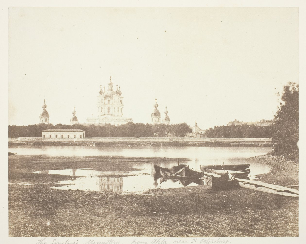 Il Monastero Smolnoi da Roger Fenton