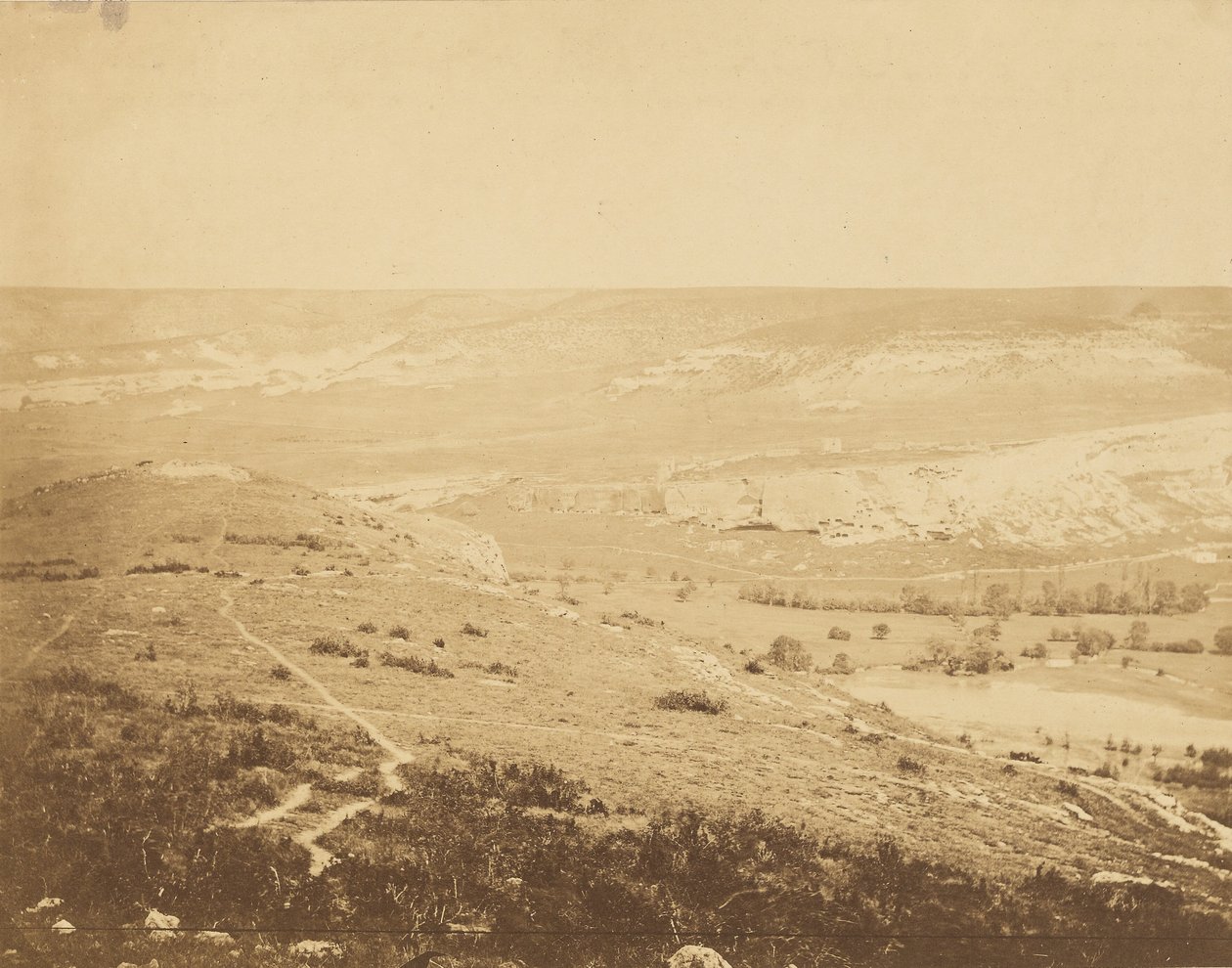 Valle di Inkermann II. da Roger Fenton