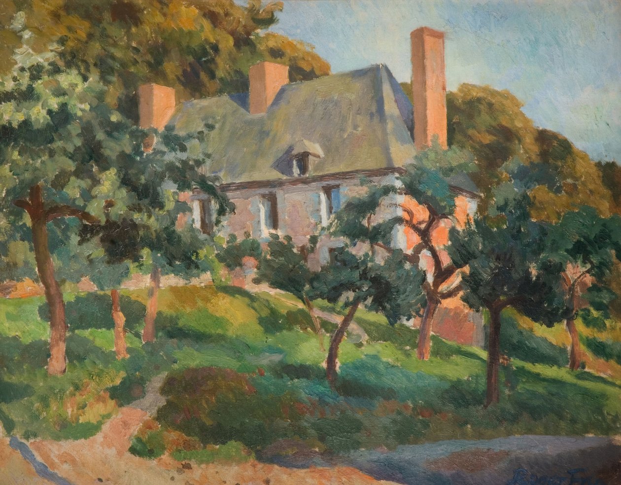 Una casa nel Surrey da Roger Fry