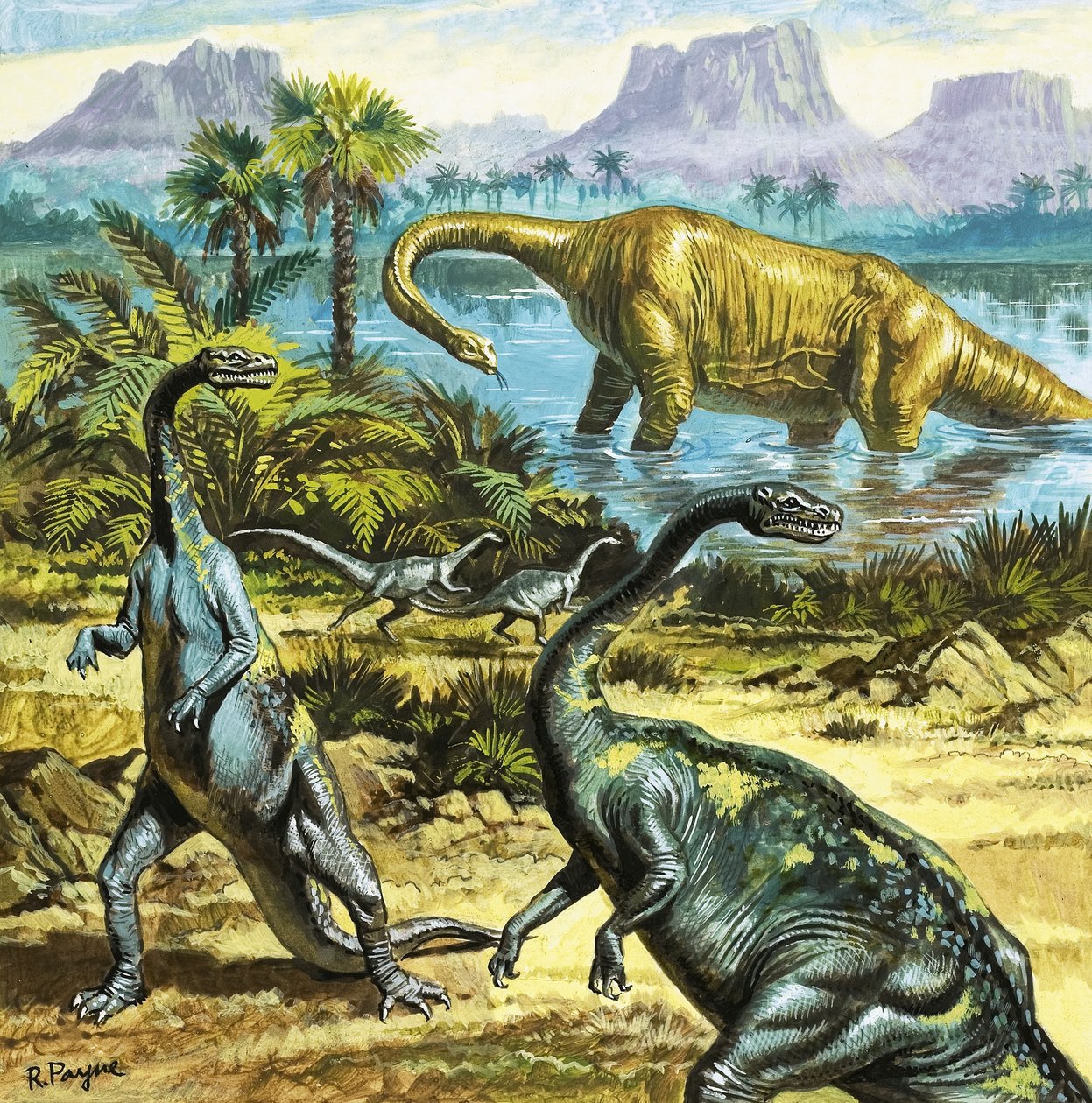 Creature preistoriche non identificate da Roger Payne