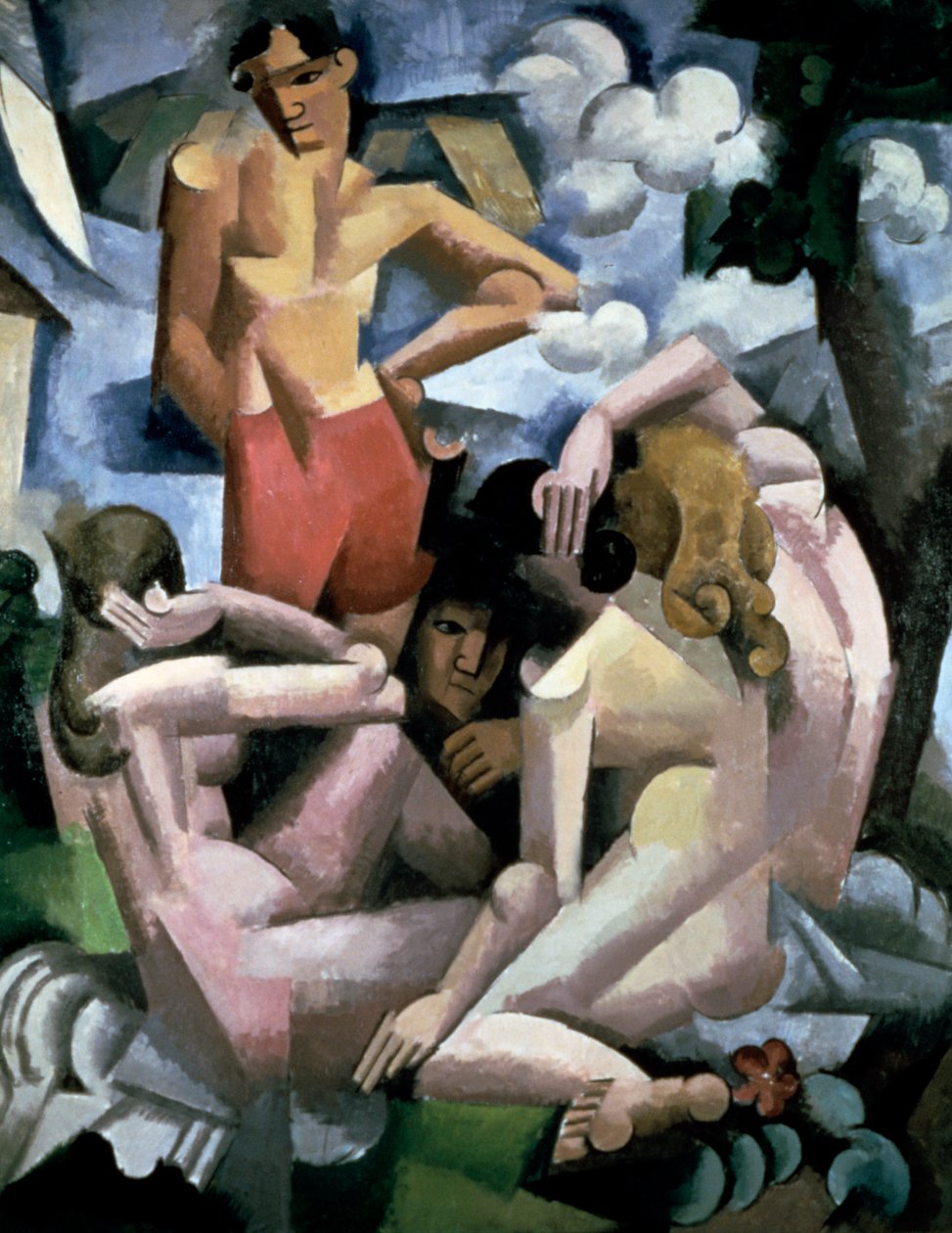 I bagnanti, 1912 da Roger de La Fresnaye
