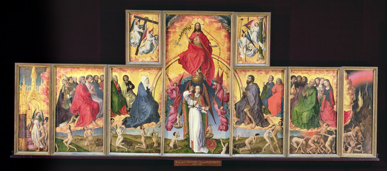 Il Giudizio Universale, c.1445-50 da Rogier van der Weyden