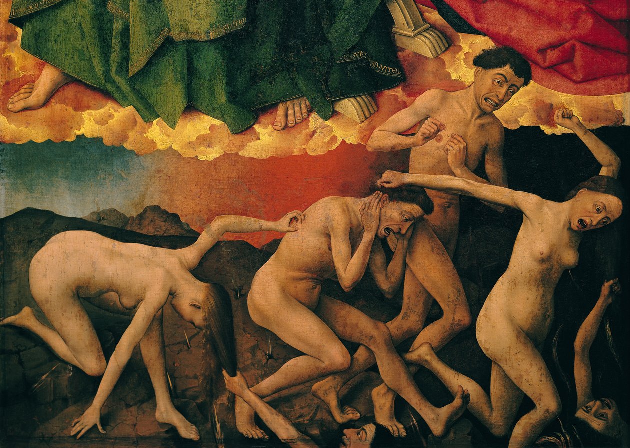 Il Giudizio Universale (dettaglio) da Rogier van der Weyden