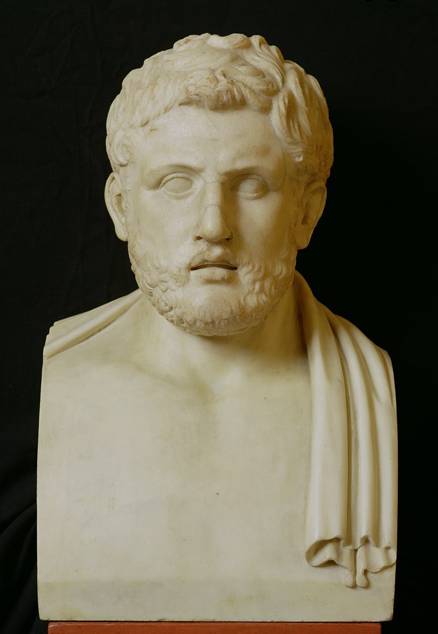Busto di Alcibiade (c.450-404 a.C.) da Roman