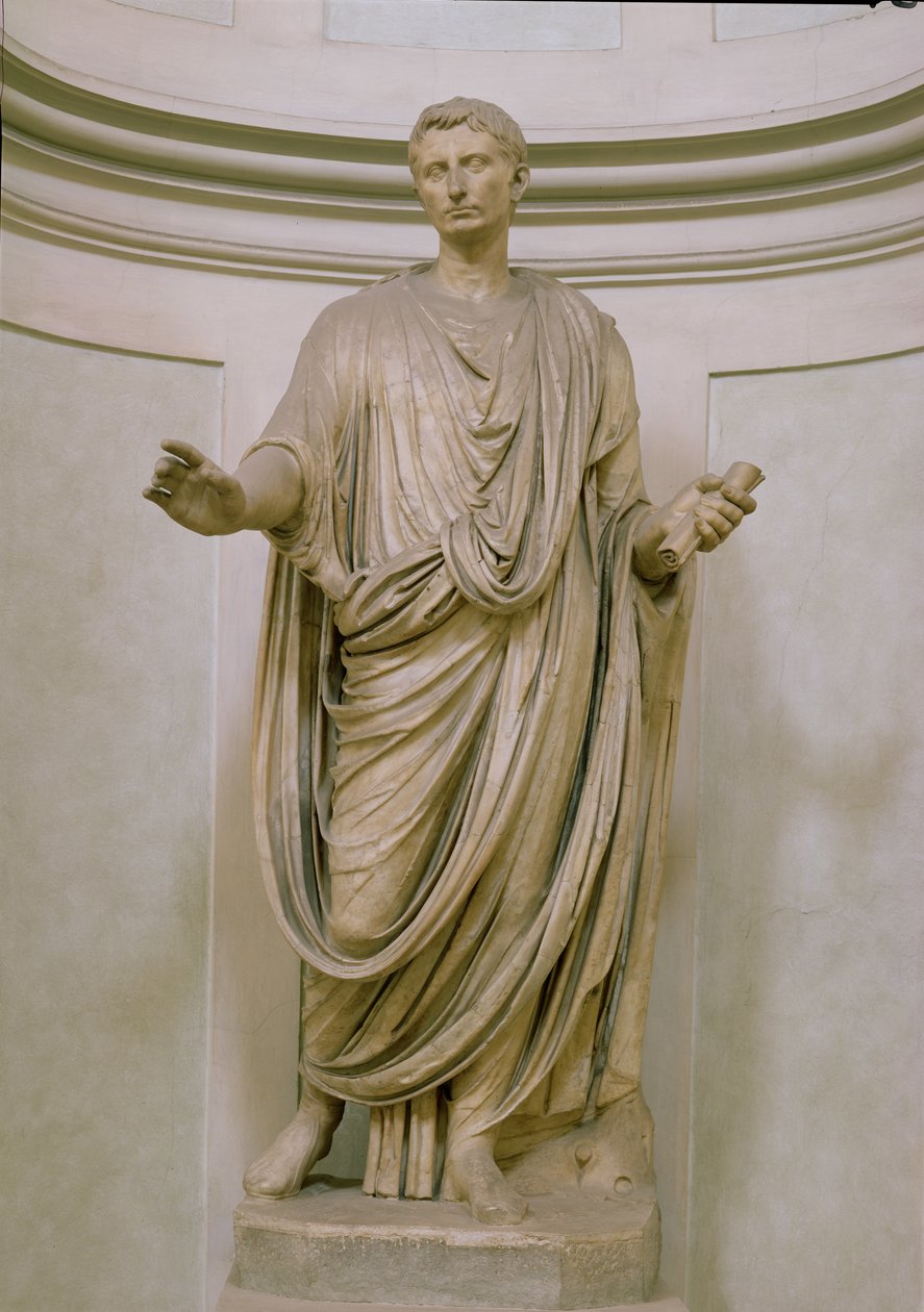 Imperatore Augusto (63 a.C.-14 d.C.) da Roman