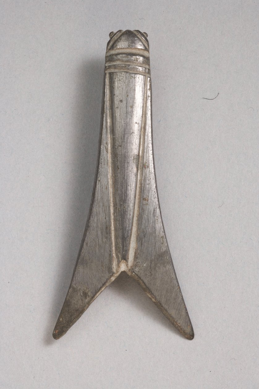 Fibula di una cicala (bronzo stagnato) da Roman