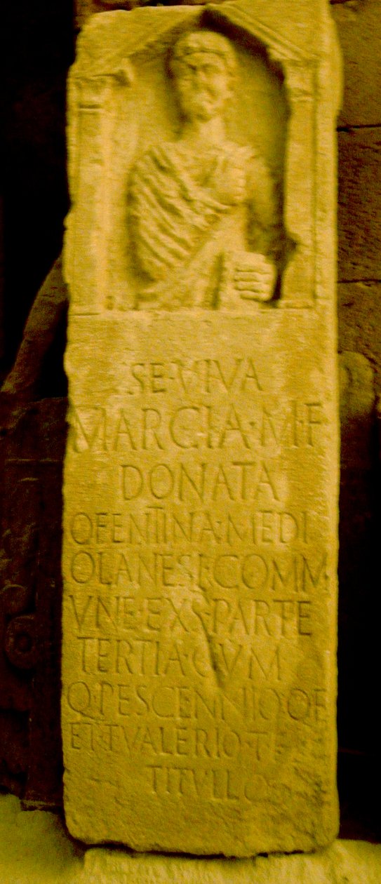 Monumento funerario, c.1° secolo da Roman