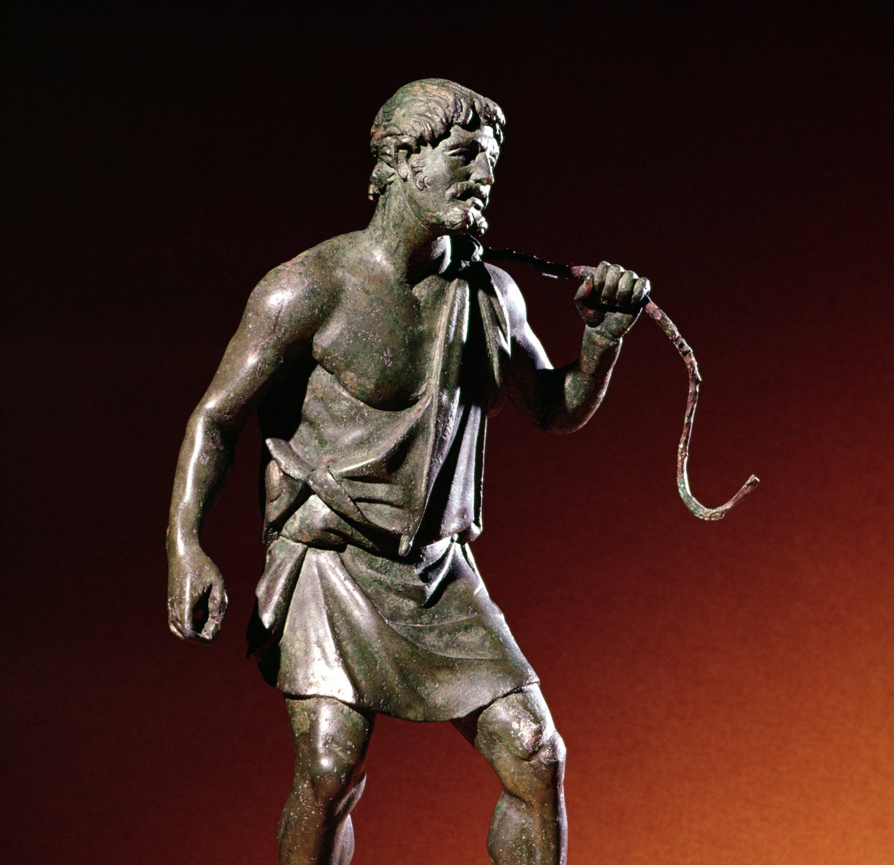 Statuetta di un portatore d
