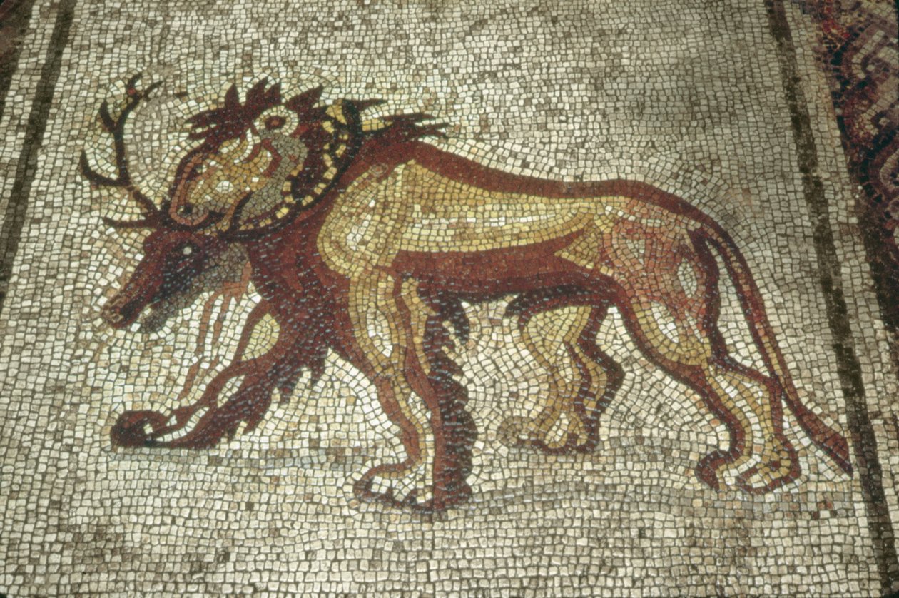 Leone, Insula XXI, Edificio 2, fine II secolo d.C. da Roman