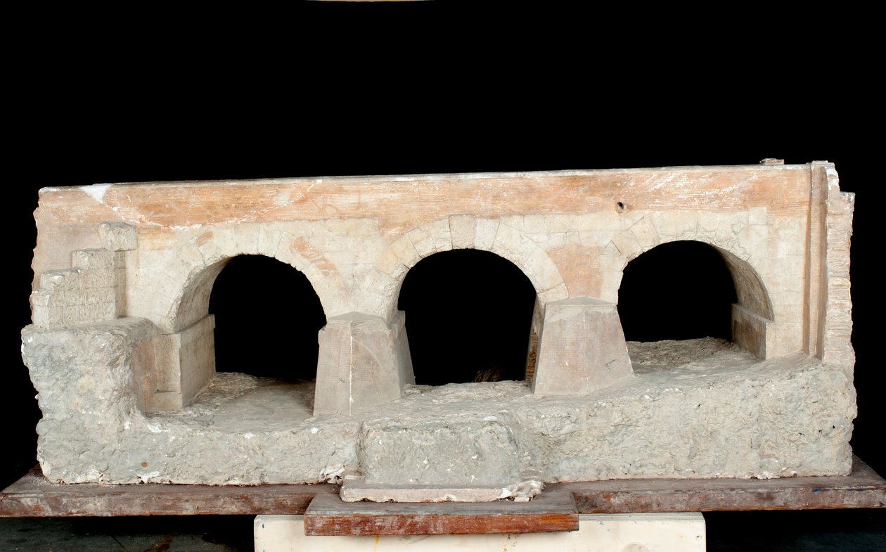 Modello di un acquedotto da Roman