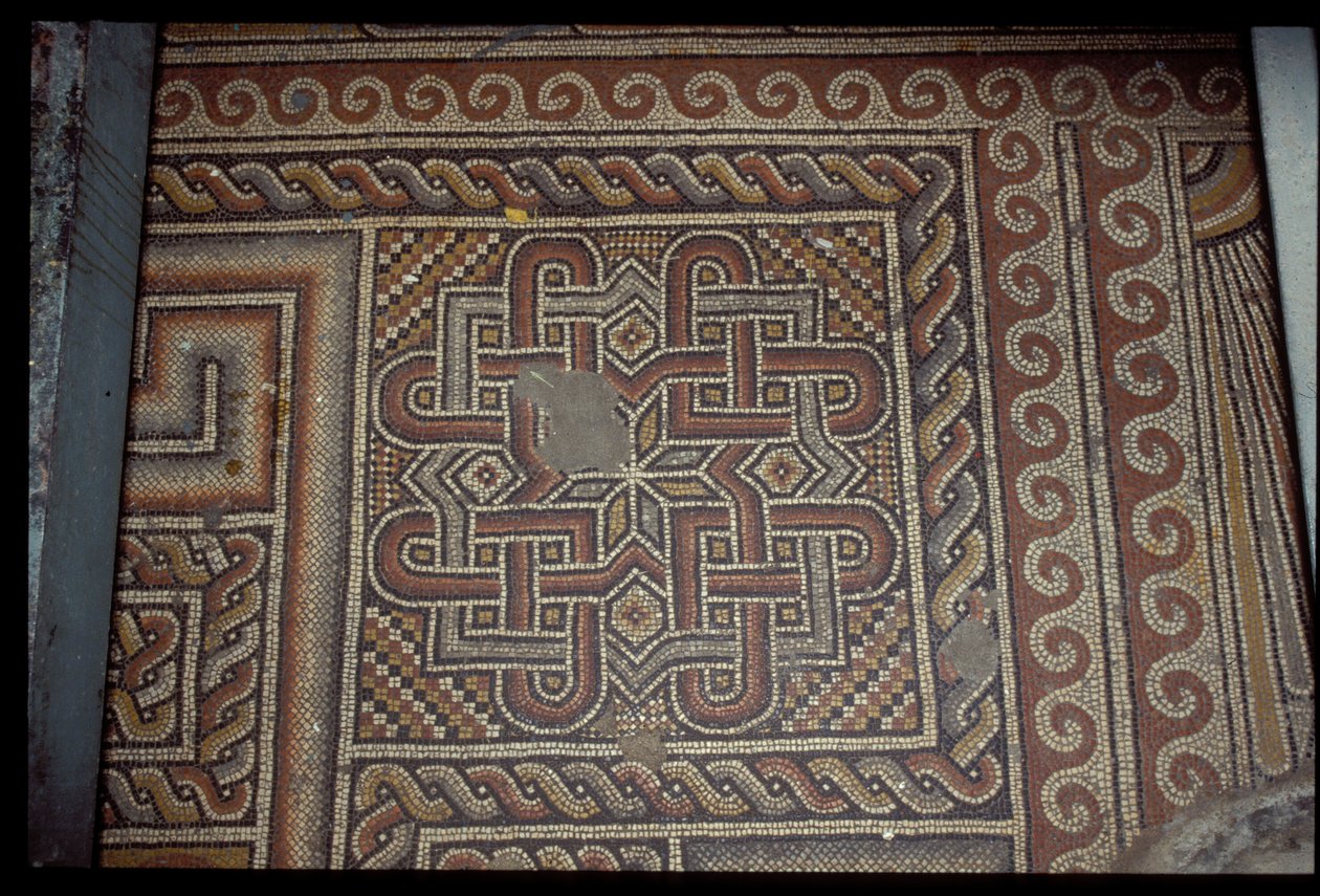 Pavimento a mosaico da Roman