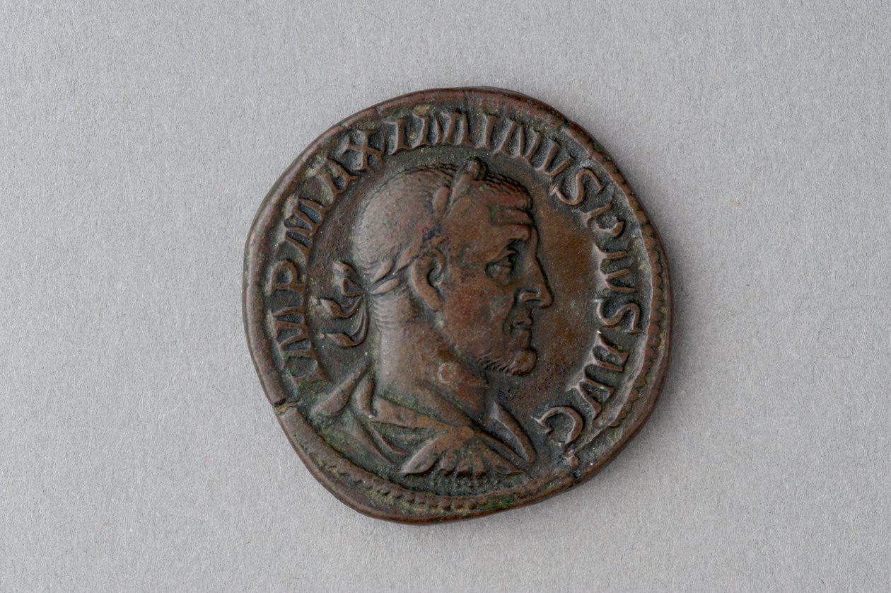 Sesterzio di Massimo Trace (bronzo) da Roman