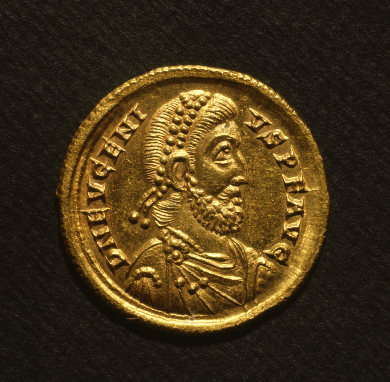 Solidus di Eugenio, 392-94 da Roman