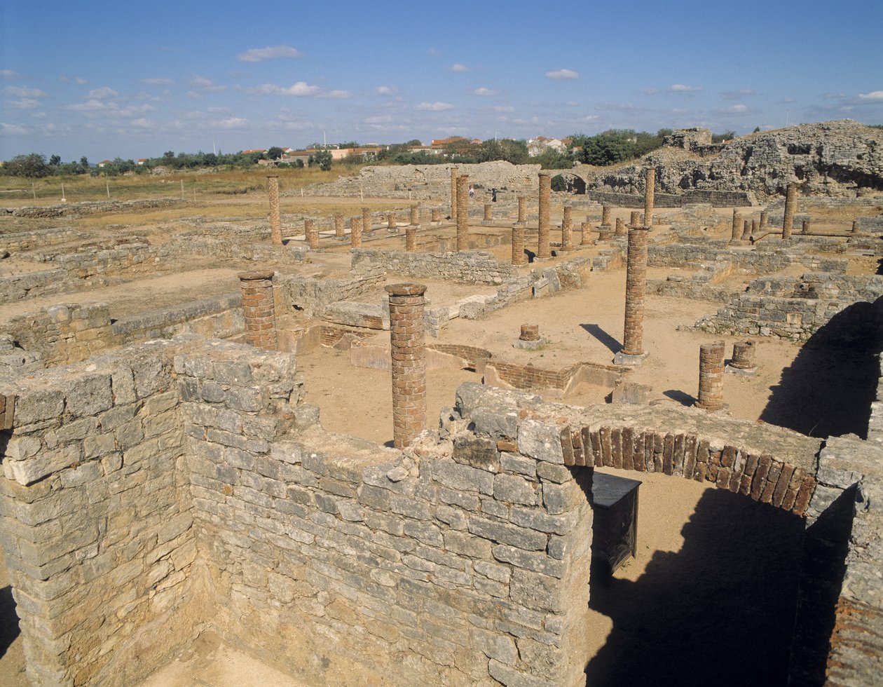 Vista delle rovine da Roman