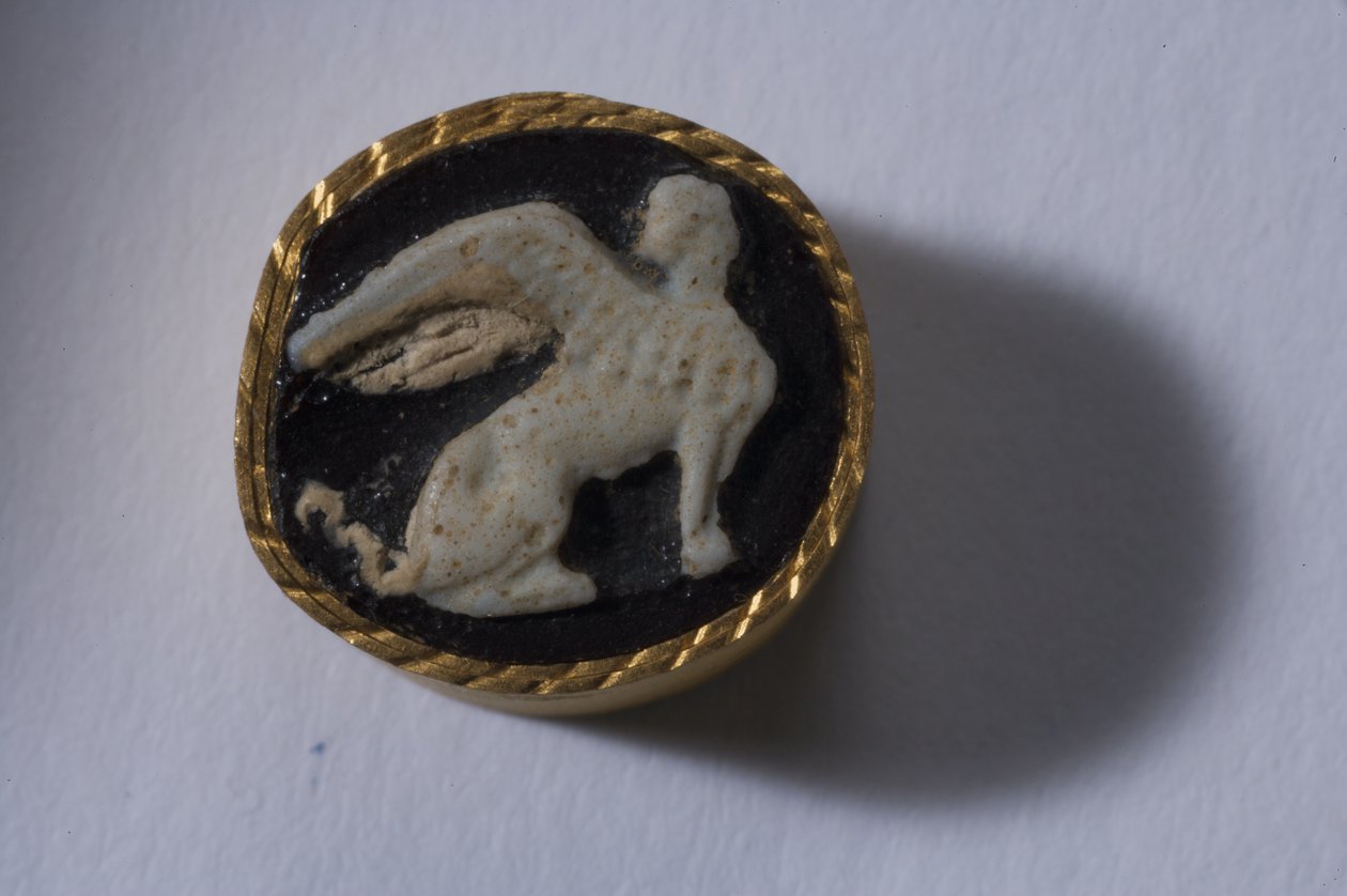 Cammeo di una sfinge da Roman Imperial Period