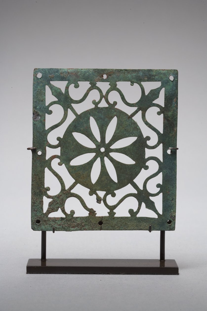 Placca traforata (bronzo) da Roman Imperial Period