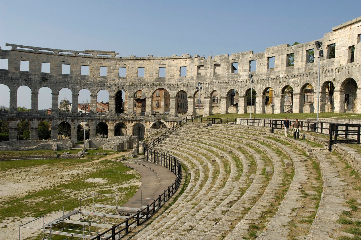 Anfiteatro di Pola, Croazia da Roman