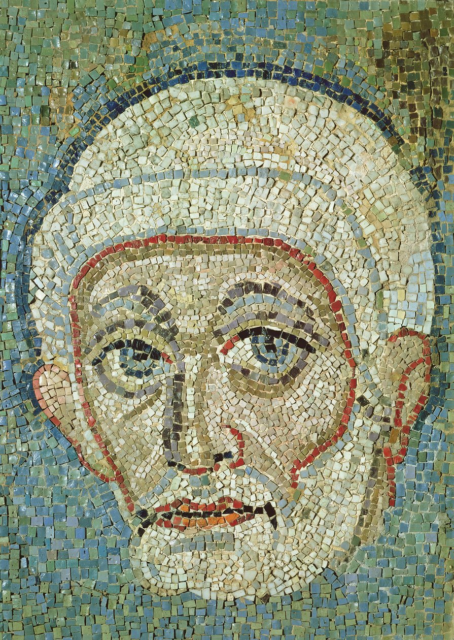 Testa (mosaico) da Roman
