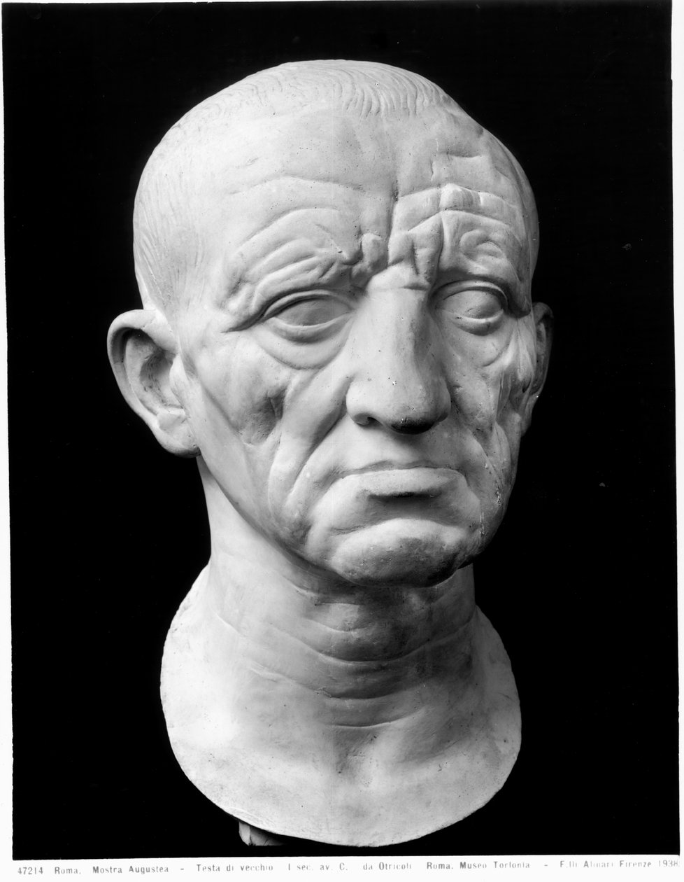Testa di un vecchio da Roman