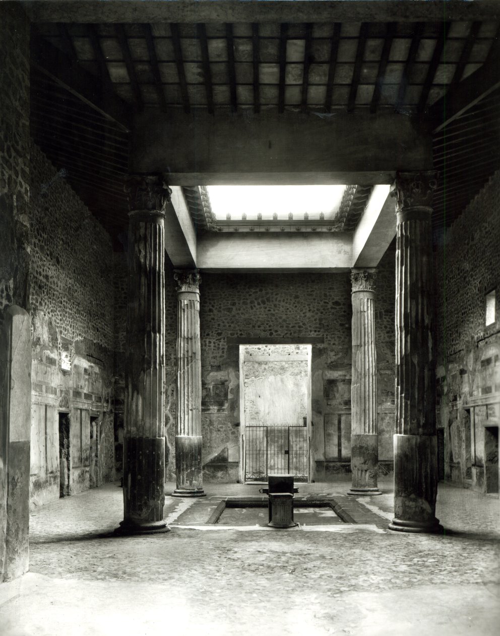 Impluvium nella Casa delle Nozze d