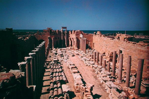 Leptis Magna, Labdah da Roman