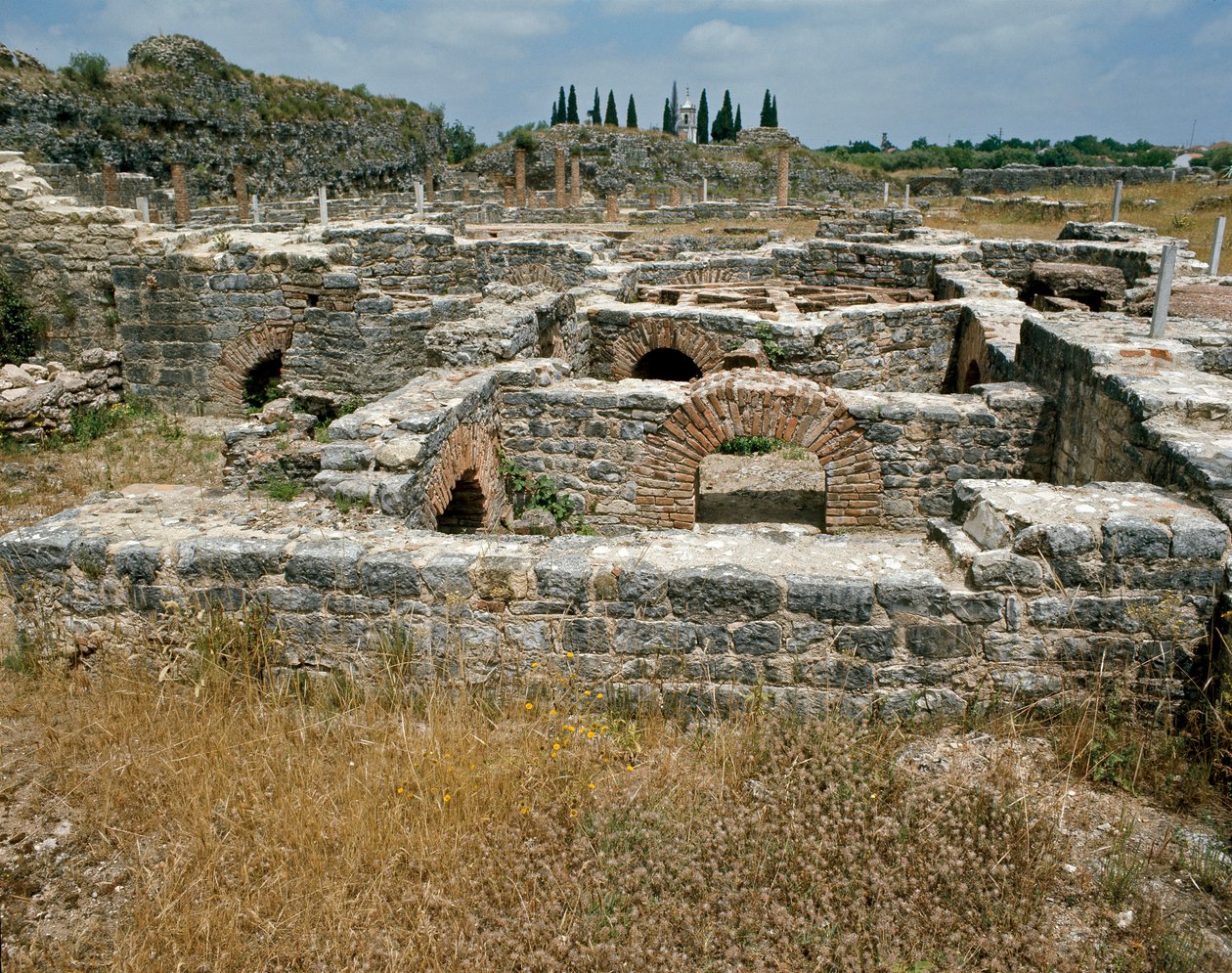 Rovine della città romana da Roman
