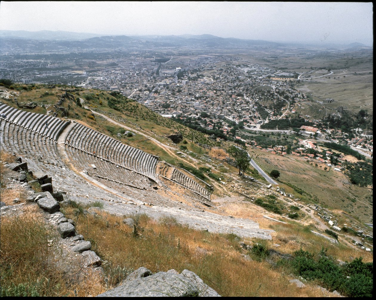 Veduta del teatro da Roman